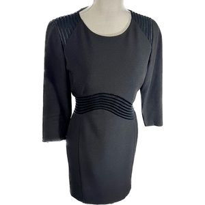 Antonio Melani Timeless Black Tailored Fit Black Dress Sz 2